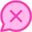 Mail Chat Bubble Oval Delete