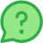 Mail Chat Bubble Oval Question