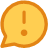Mail Chat Bubble Oval Warning