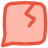 Mail Chat Bubble Crack Square