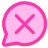 Mail Chat Bubble Oval Delete