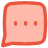 Mail Chat Bubble Typing Square