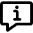 Messages Bubble Square Information Alternate