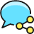 Messages Bubble Share