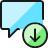 Messages Bubble Square Download