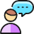 Messages People Man Bubble Oval 1