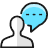 Messages People Person Bubble Circle