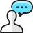 Messages People Person Bubble Oval