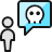 Messages People User Skull