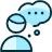 Messages People Man Bubble 1