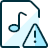 Audio File Warning