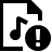 Audio File Warning