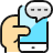Phone Hand Typing