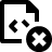 File Code Cross Remove